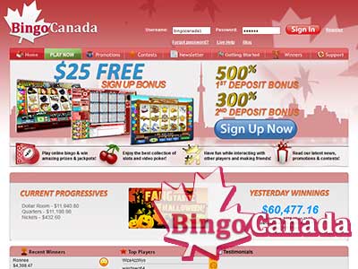 Bingo Canada Bingo Canada